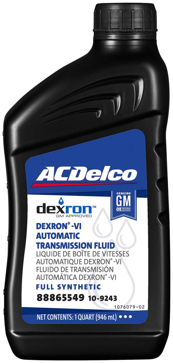 ACDelco Full Synthetic Transmission Fluid Dexron VI 1 Quart 109243