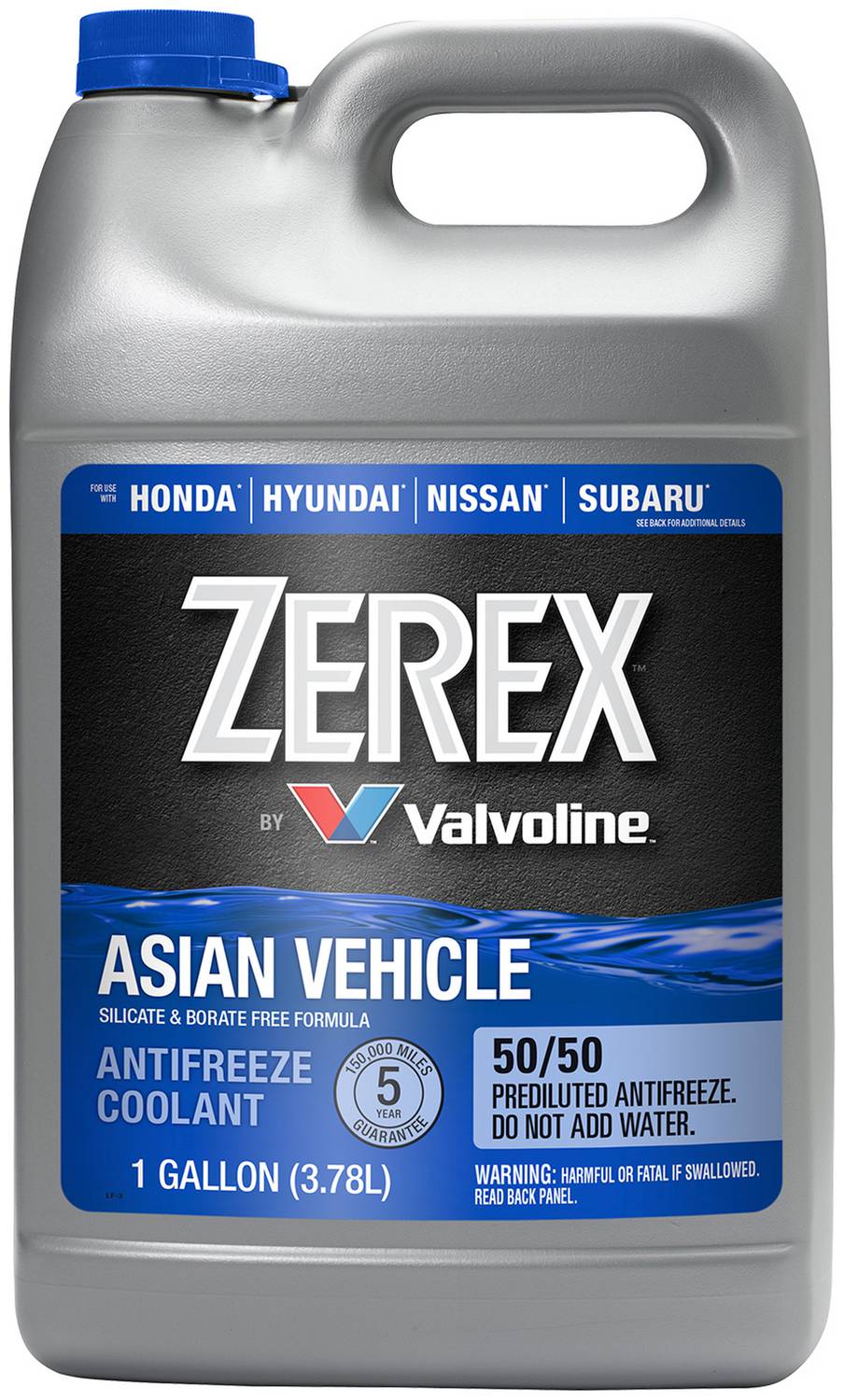 Zerex 1 Gallon Blue Pre-Mixed Antifreeze/Coolant 861398 | O'Reilly