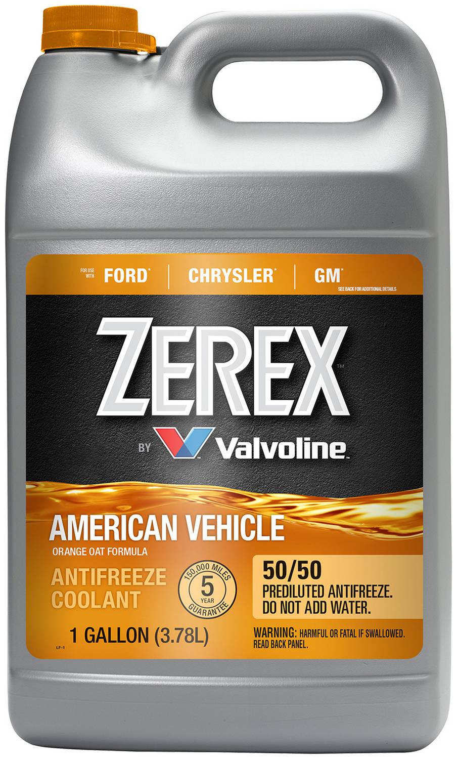 Zerex 1 Gallon Orange Pre-Mixed Antifreeze/Coolant 888374 | O