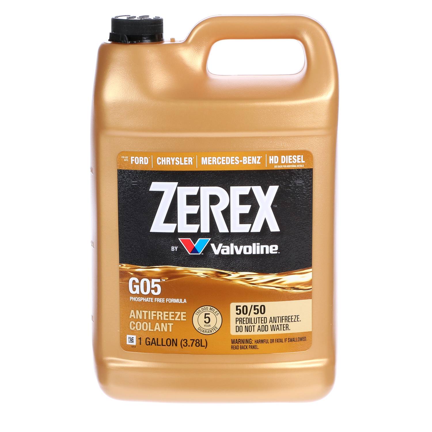 Zerex 1 Gallon Yellow Pre-Mixed Antifreeze/Coolant ZXG05RU1 | O
