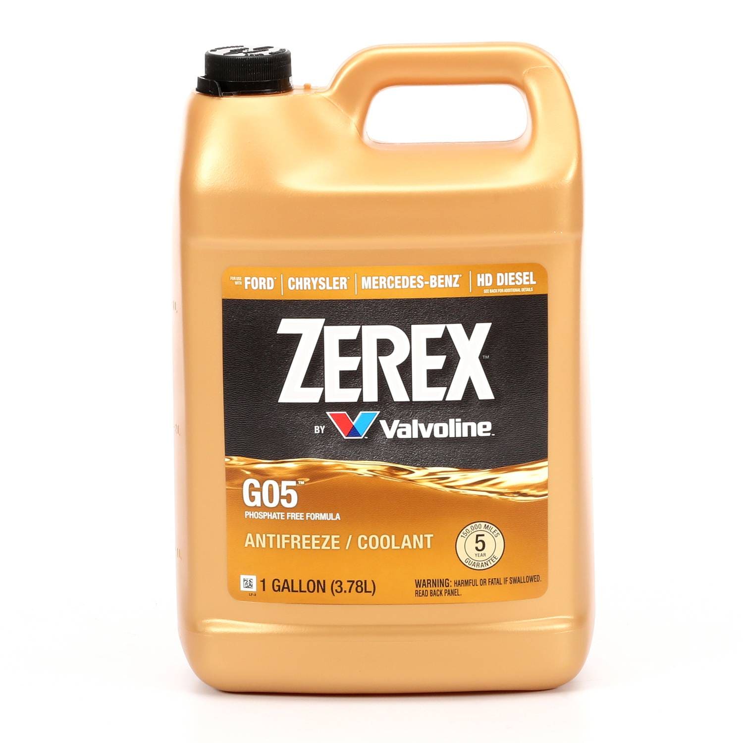 Zerex 1 Gallon Yellow Concentrate Antifreeze/Coolant ZXG051 | O