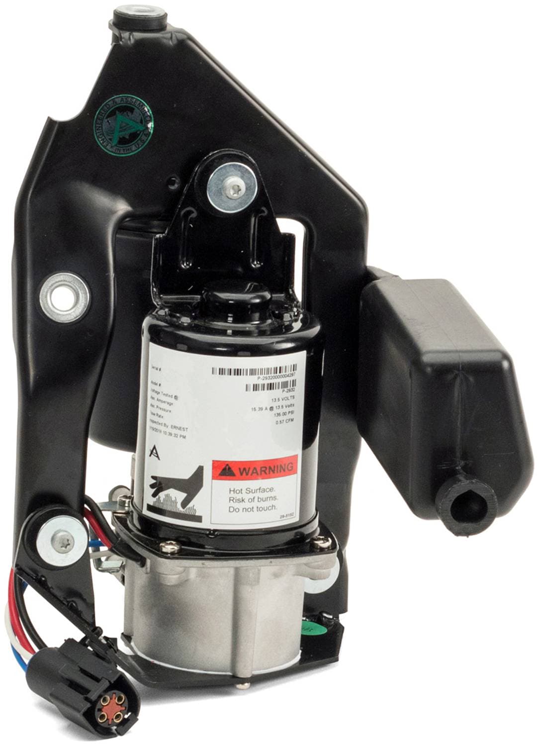 Arnott Air Suspension Air Compressor - New P2932 | O'Reilly Auto Parts