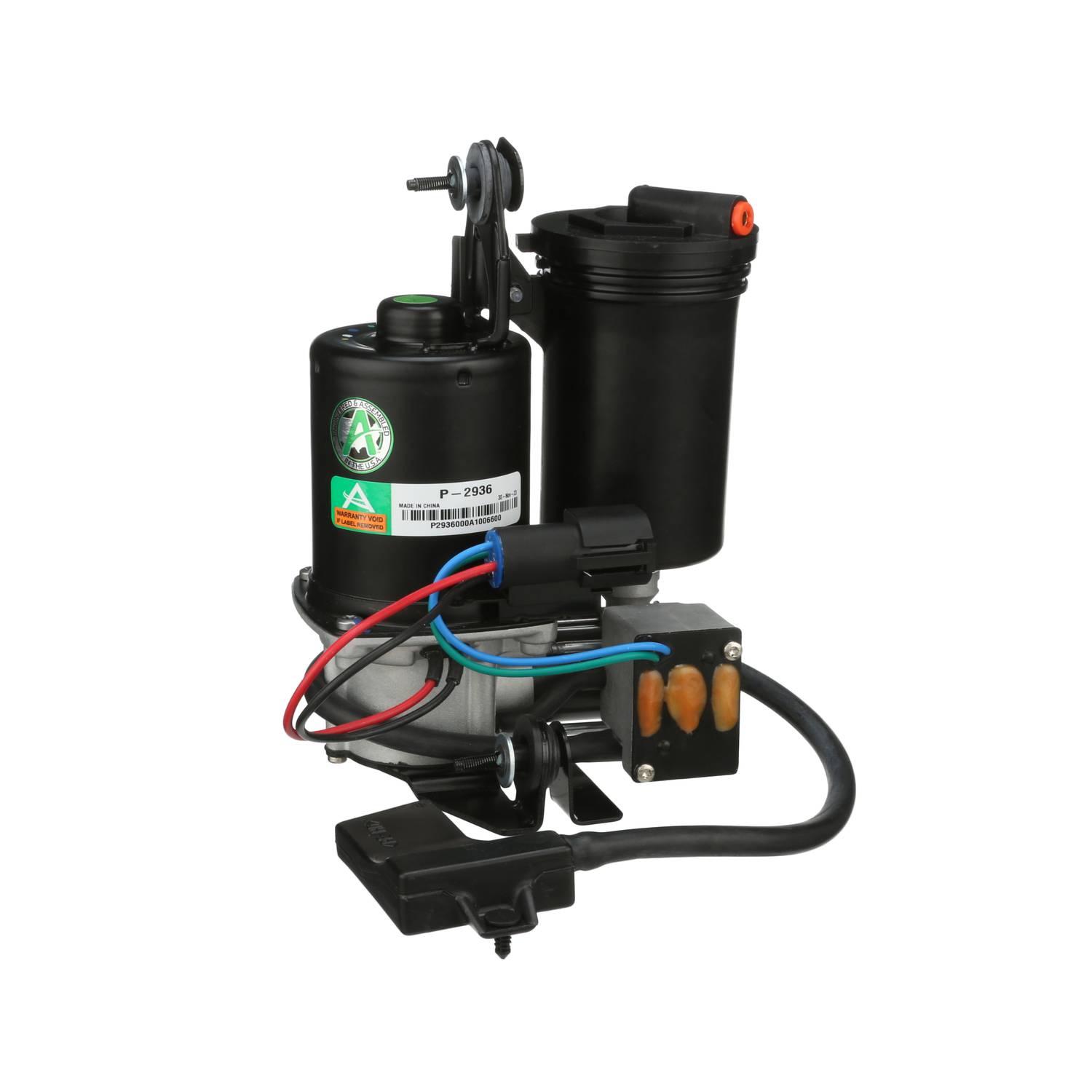 Arnott Air Suspension Air Compressor - New P2936 | O'Reilly Auto Parts