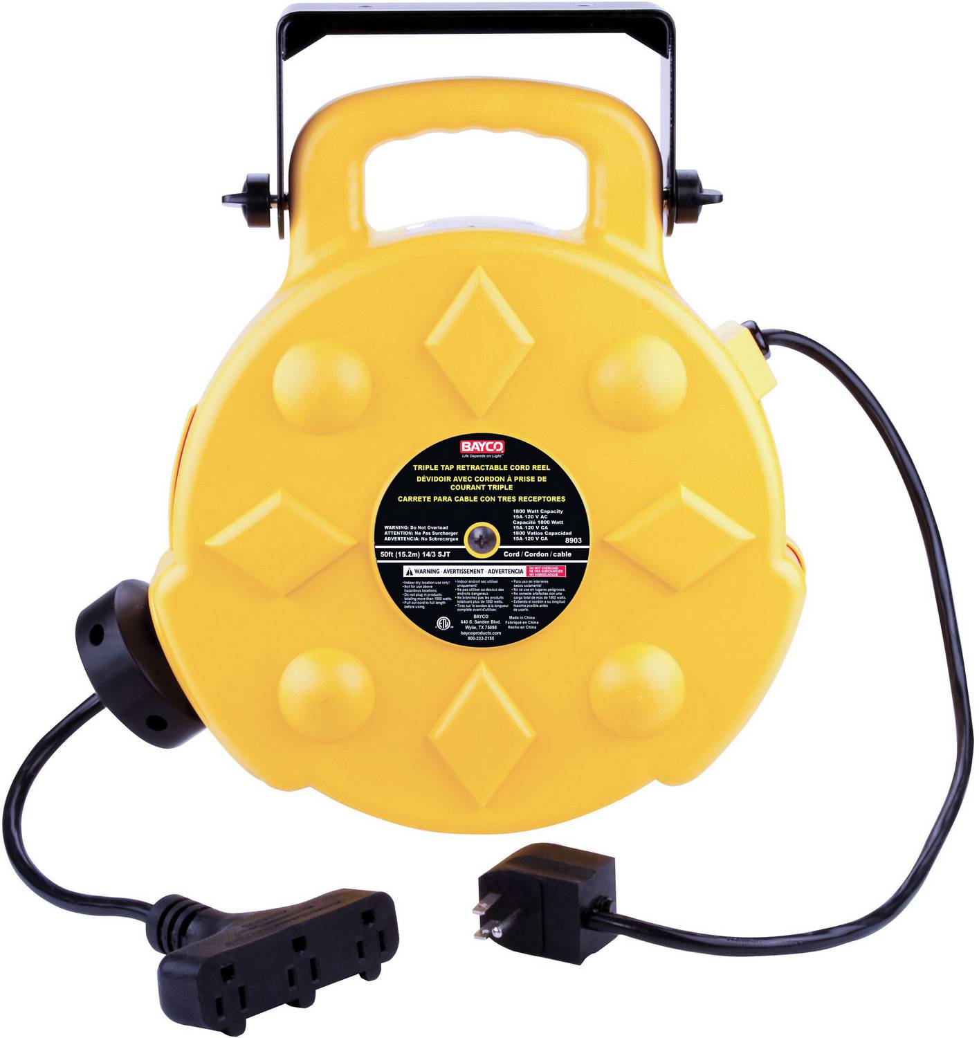 Bayco Extension Cord SL8903 | O'Reilly Auto Parts