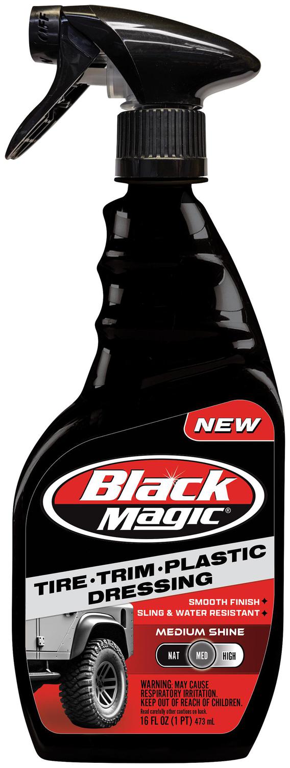 beyond black tire dressing Black Magic 16 Ounce Tire and Trim Dressing Cleaner 120230