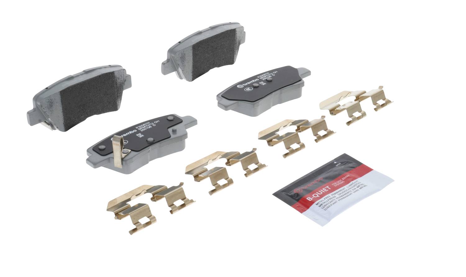 Brembo Rear Ceramic Brake Pads P30067N | O'Reilly Auto Parts