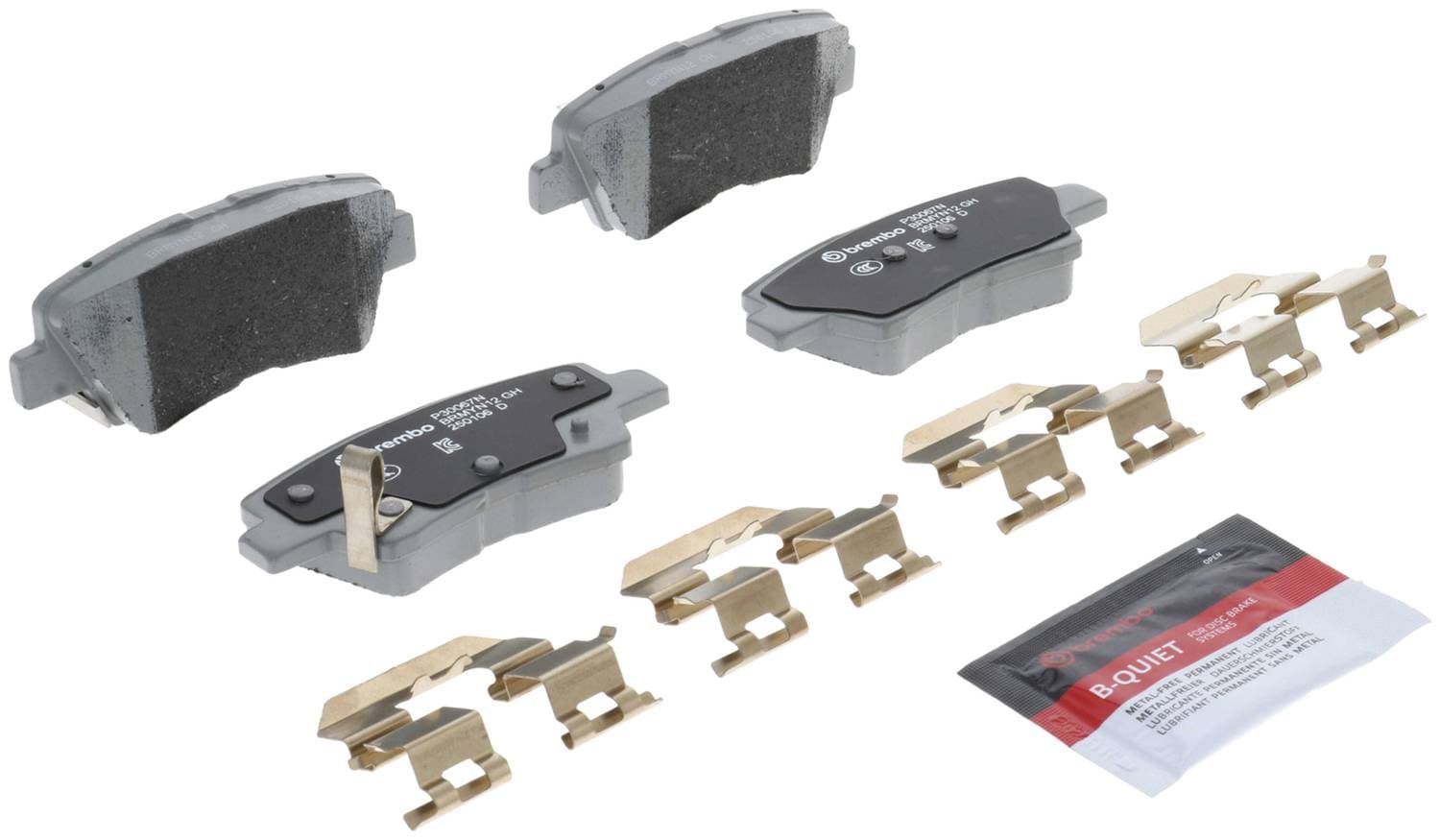 Brembo Rear Ceramic Brake Pads P30067N | O'Reilly Auto Parts
