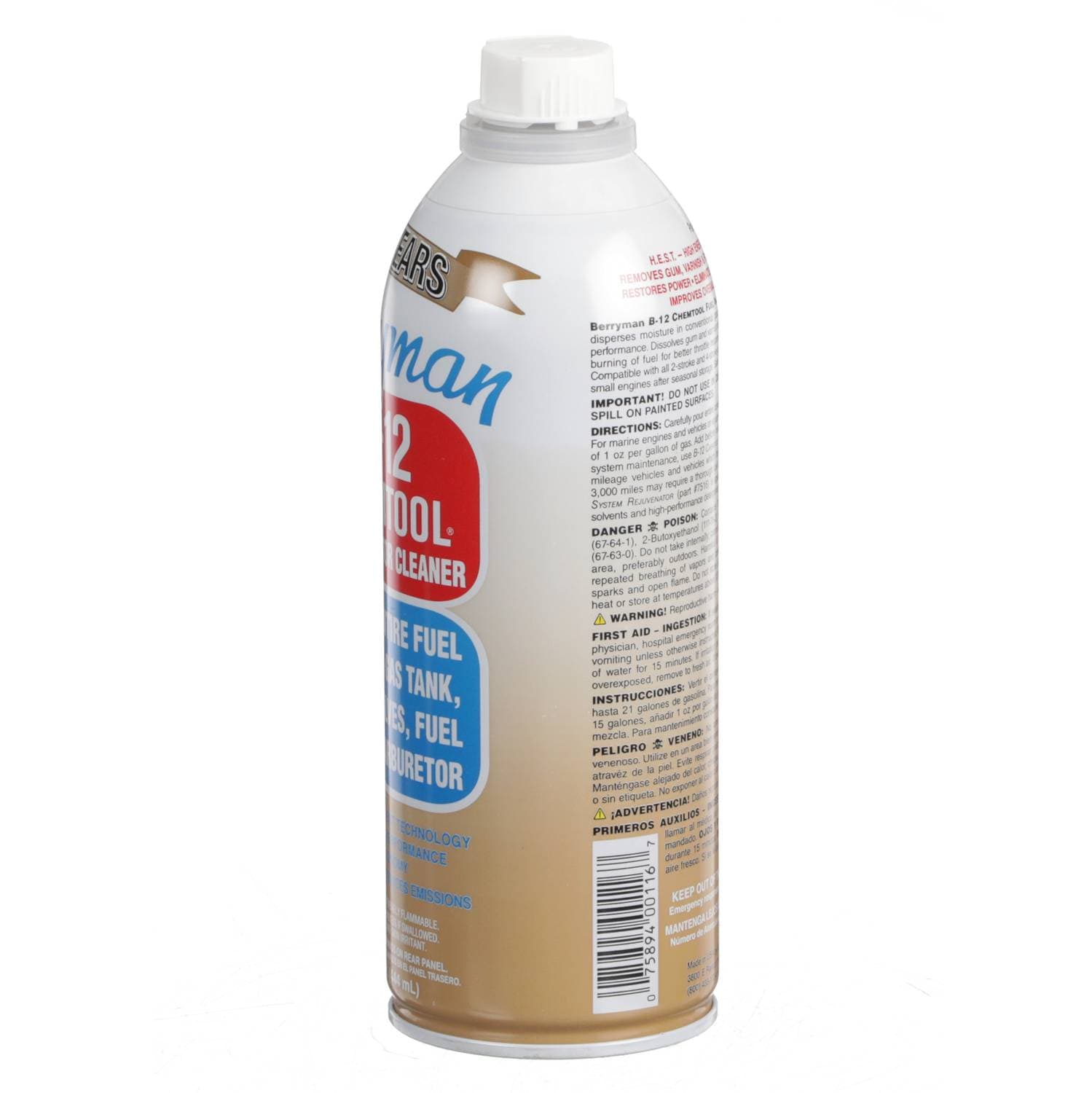 Berryman B-12 Chemtool 15 Ounce Fuel Treatment 0116