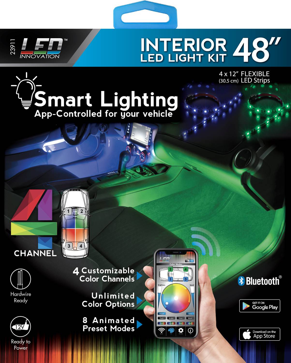 Custom Accessories LED Innovation 48 Inch Interior Light 23911 | O 