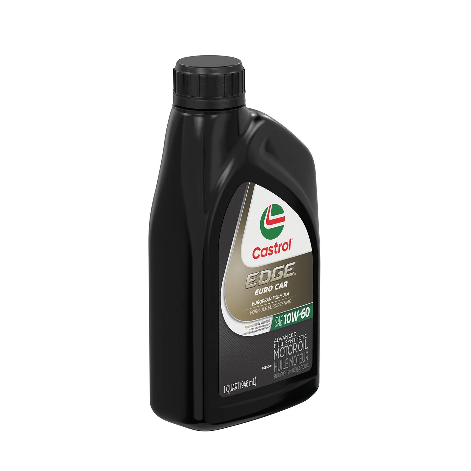 Castrol Edge Full Synthetic Motor Oil 10W-60 1 Quart EDGE1060EURO