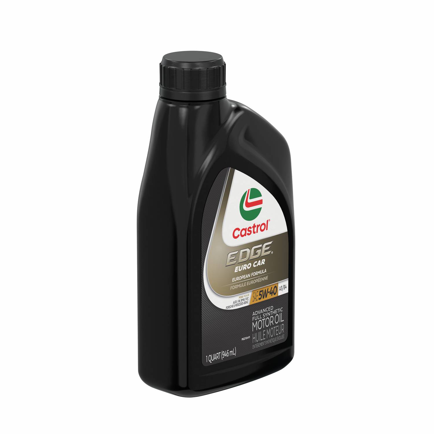 Castrol Edge Full Synthetic Motor Oil 5W-40 1 Quart EDGE540 | O