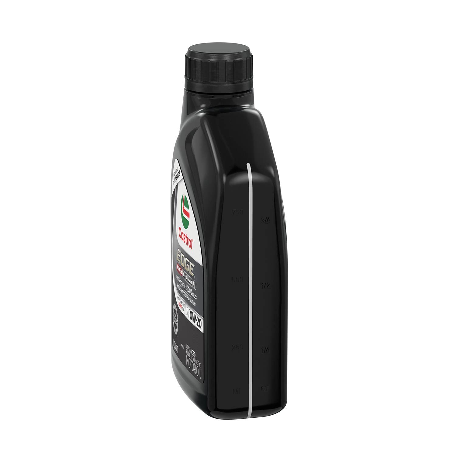 Castrol Edge High Mileage Full Synthetic Motor Oil 0W-20 1 Quart