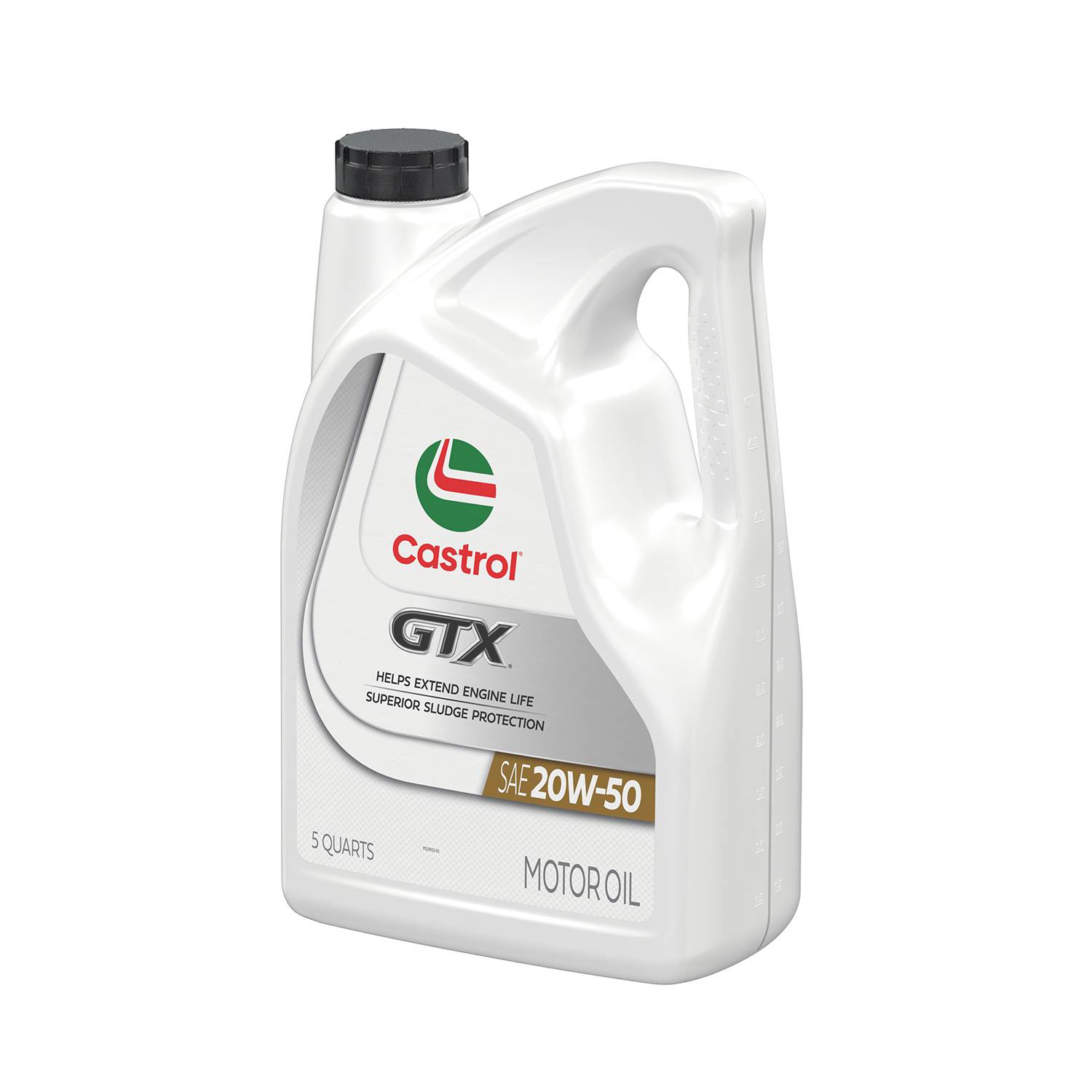 Castrol GTX Conventional Motor Oil 20W-50 5 Quart 20505QT | O