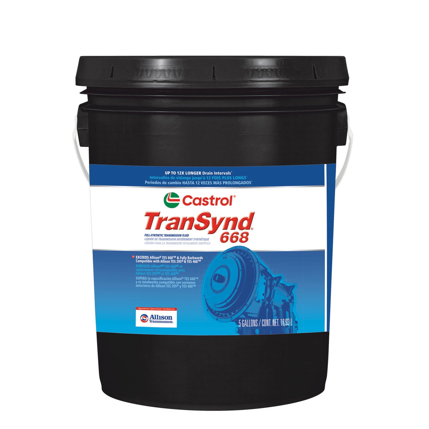 Castrol Full Synthetic Transmission Fluid TES 668, 295, 468 5