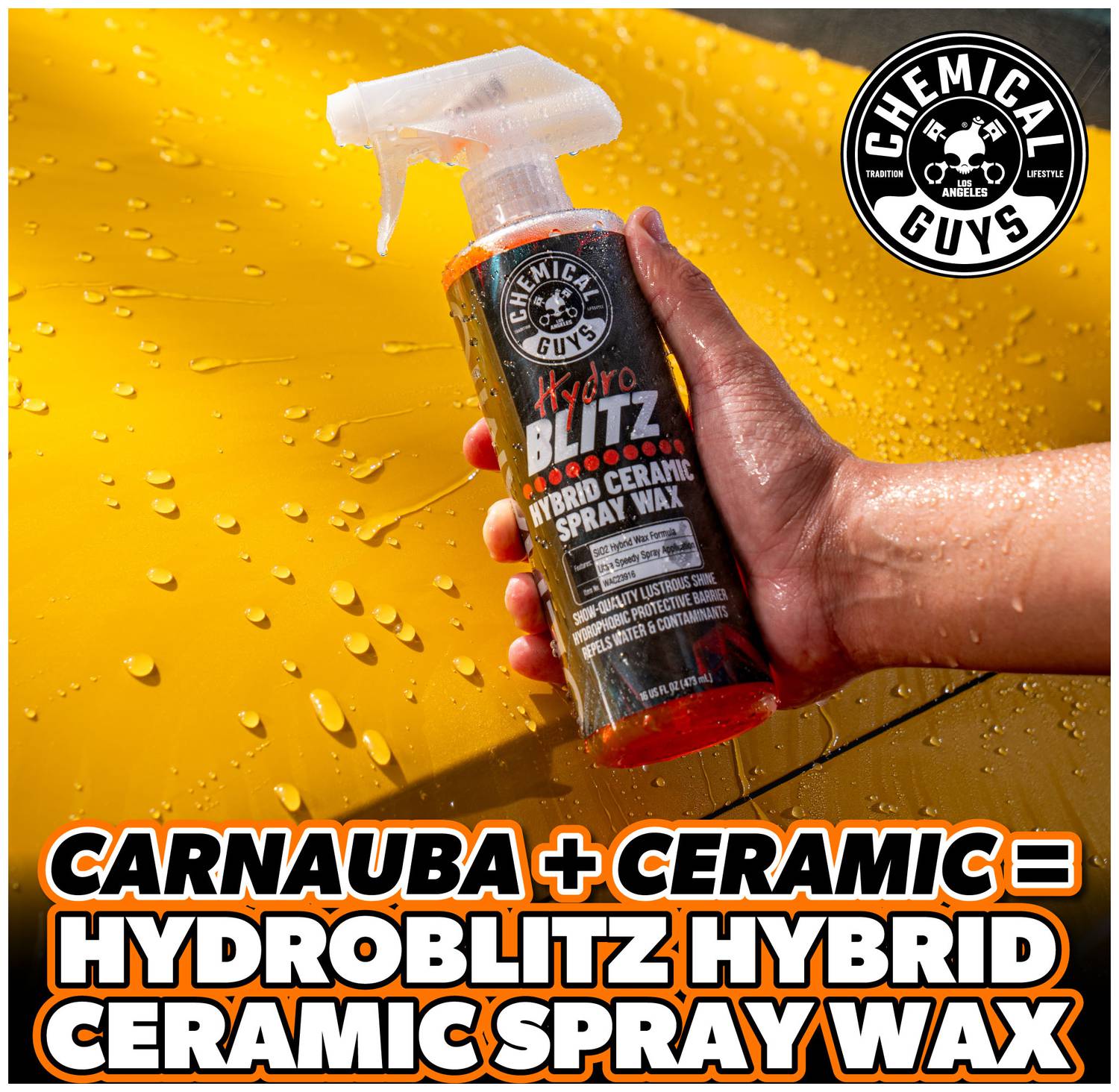 Chemical Guys 16 Ounce HydroBlitz Hybrid Ceramic Spray Wax