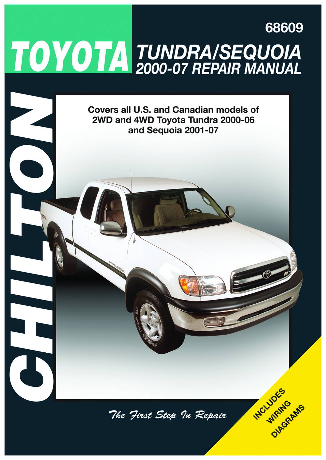 Chilton 00-06 Toyota Tundra, 01-07 Sequoia Repair Manual 68609 | O