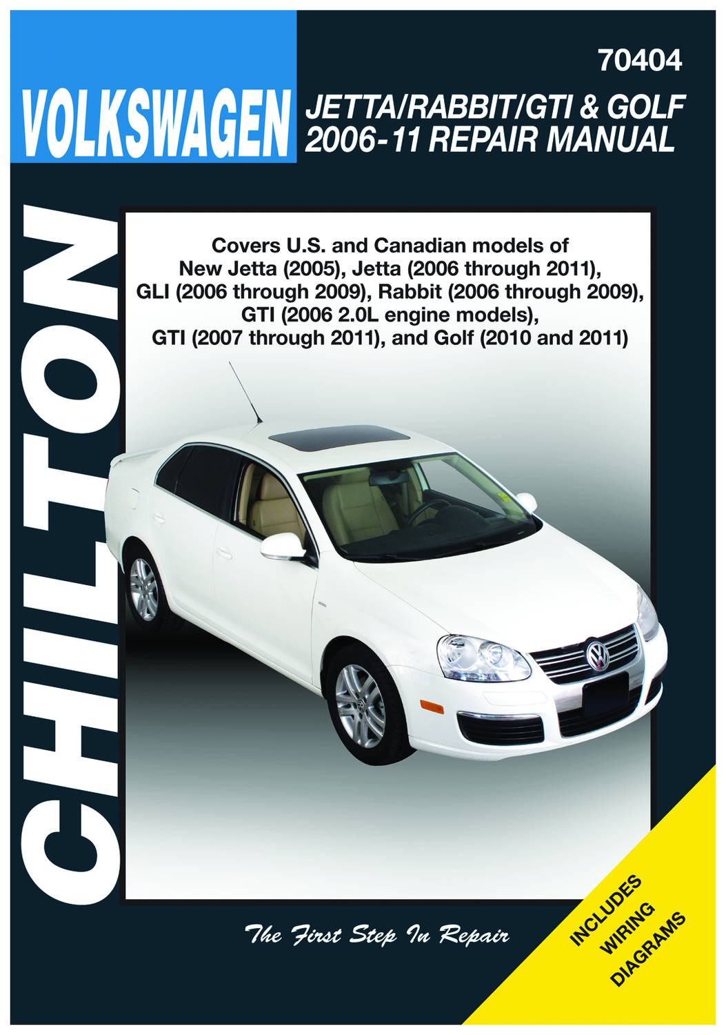 Chilton 06-11 Volkswagen Golf, GTI, Jetta, Rabbit Repair Manual