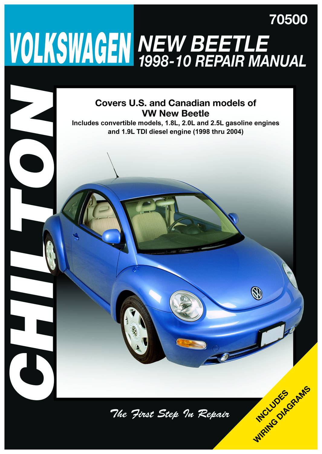 Chilton 98-10 Volkswagen New Beetle, 98-04 TDI Diesel Repair