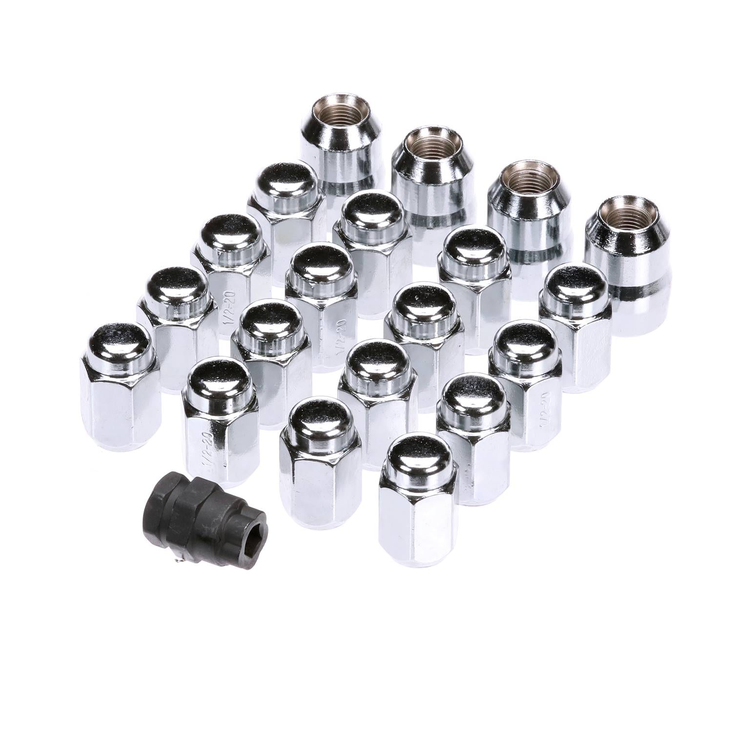 Dorman AutoGrade 1/2-20 Inch Thread 19mm, 21mm Hex Wheel Lug Nut