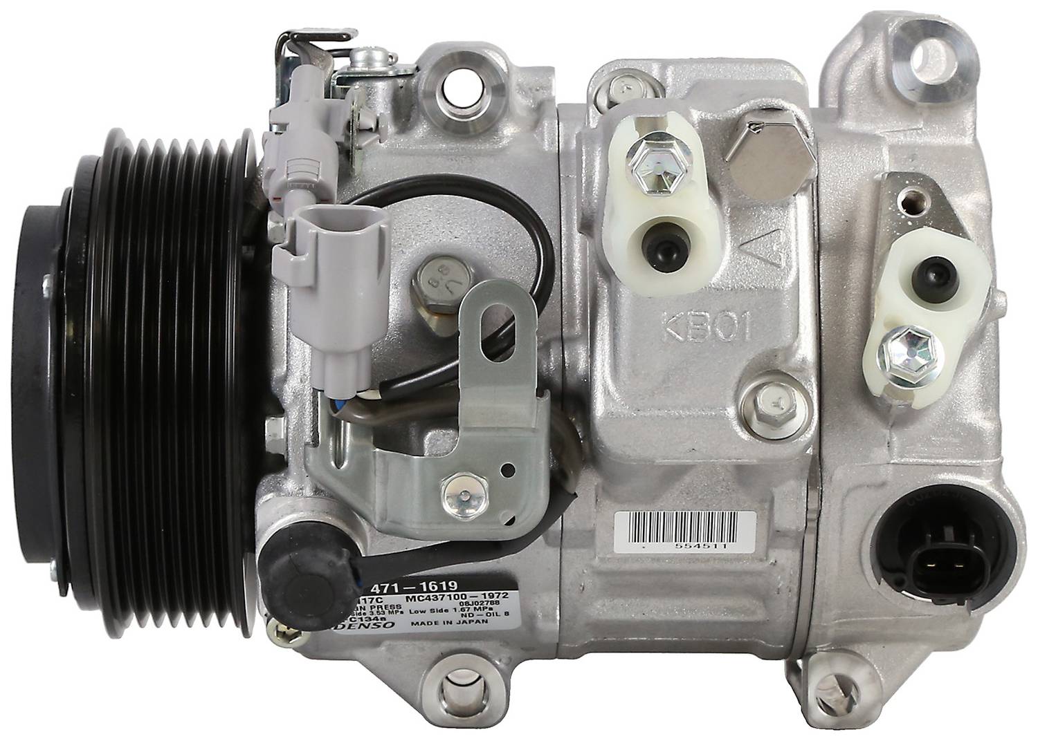 Denso A/C Compressor 4711619 | O'Reilly Auto Parts