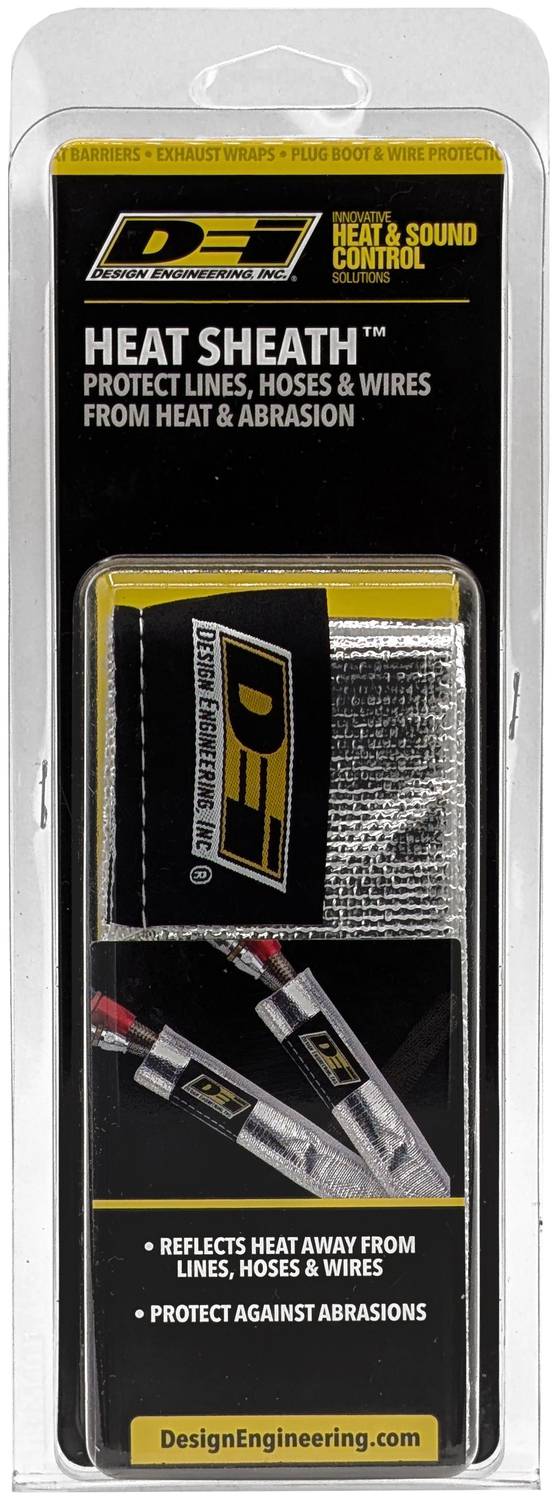 WISAUTO Gealuminiseerde Hitteschild Thermische Barrière Zelfklevende Backed Heat Sleeve (12 X 24