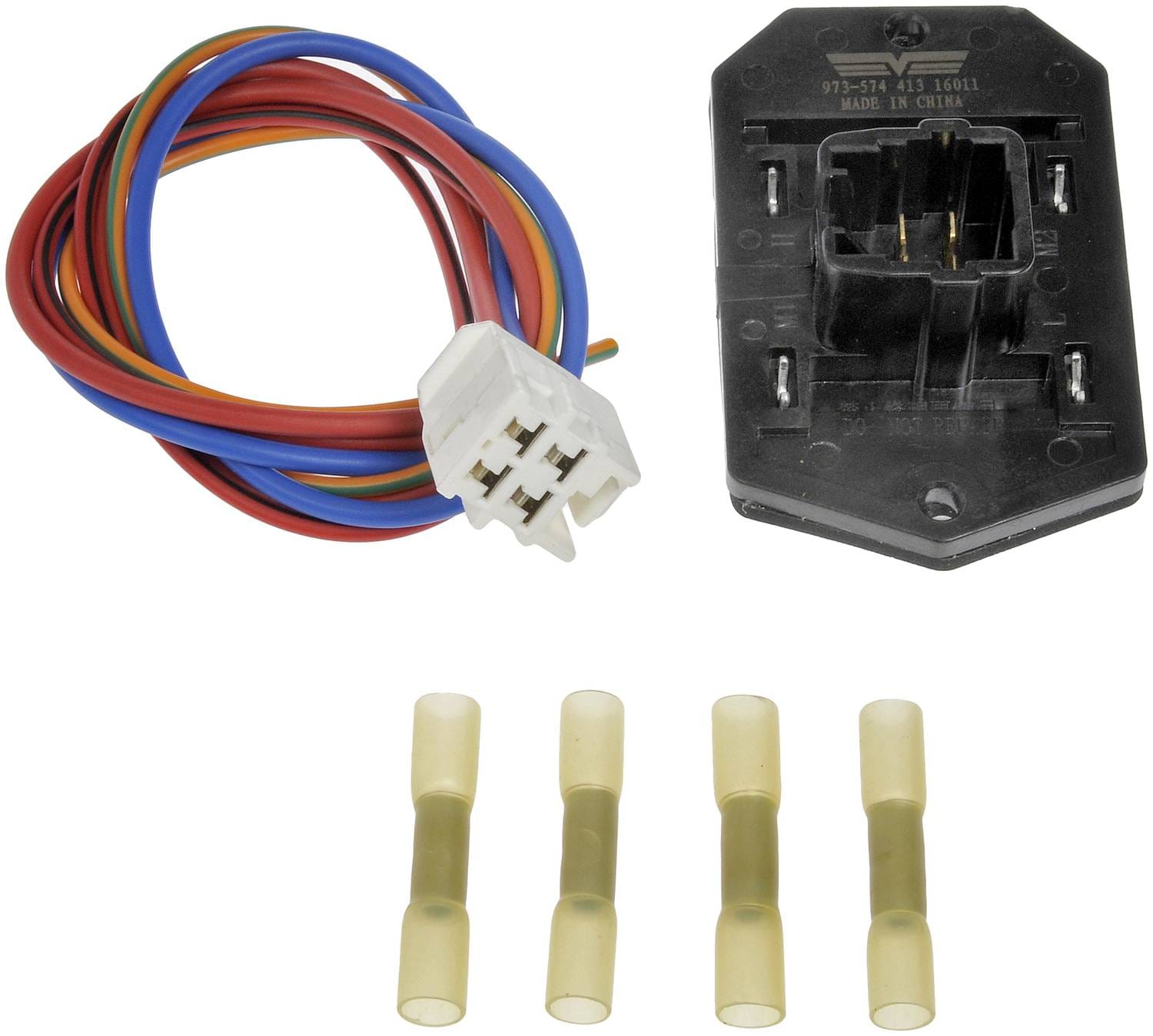 Dorman OE Solutions 4 Terminal Blower Motor Resistor Kit 973574