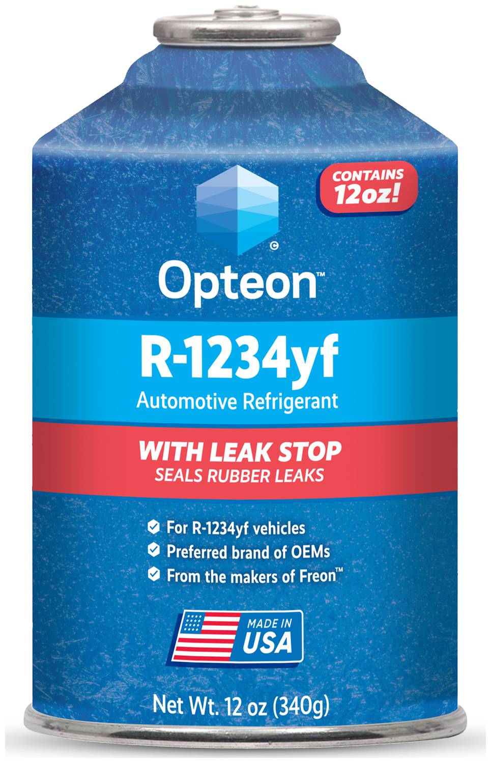 Chemours Opteon R1234yf Refrigerant With Leak Stop 1234YFRF12 | O