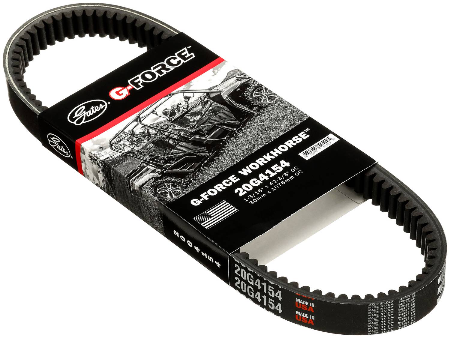 Gates G-Force CVT Belt 1-3/16 Inch x 42-3/8 Inch 20G4154 | O