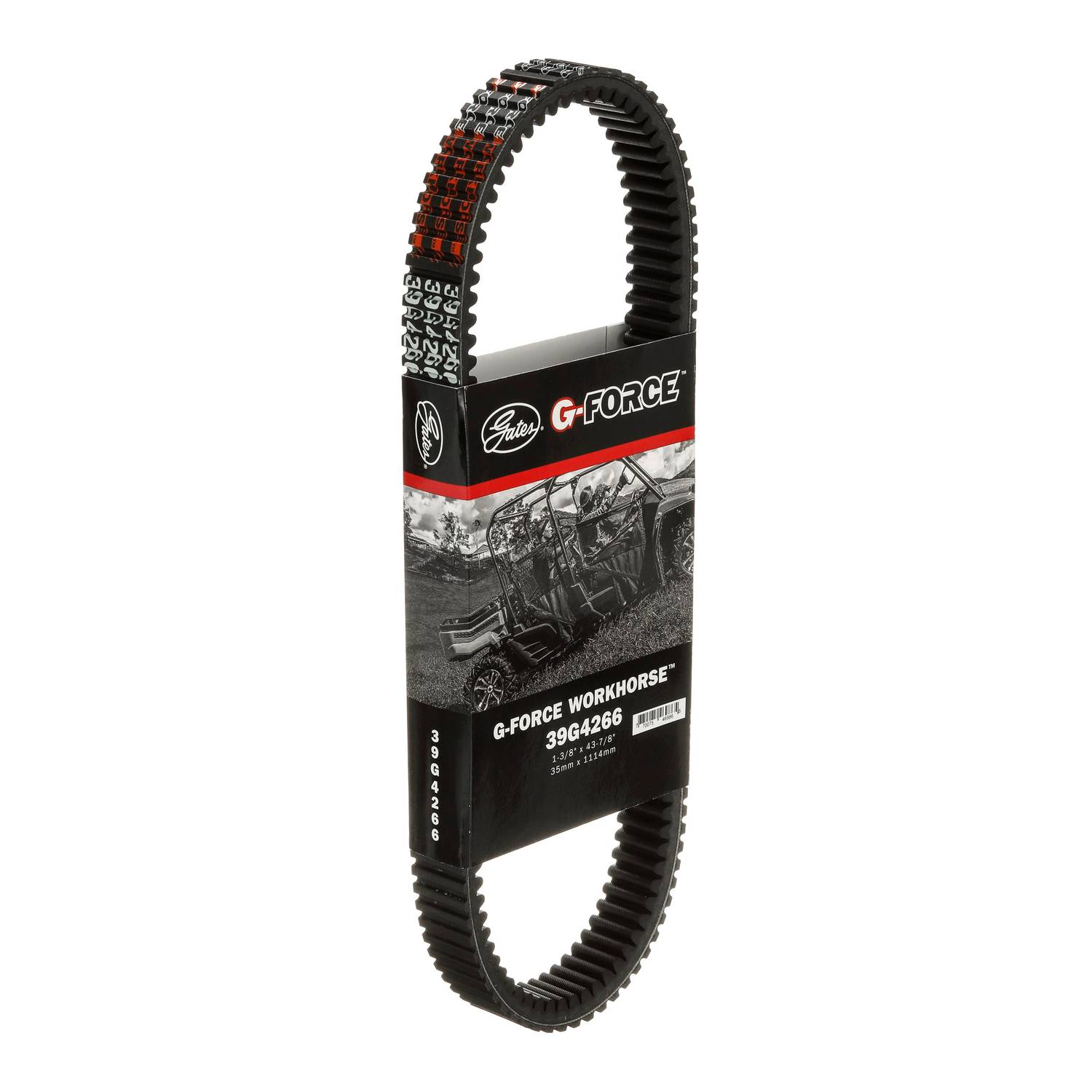 Gates G-Force CVT Belt 1-3/8 Inch x 43-7/8 Inch 39G4266 | O'Reilly