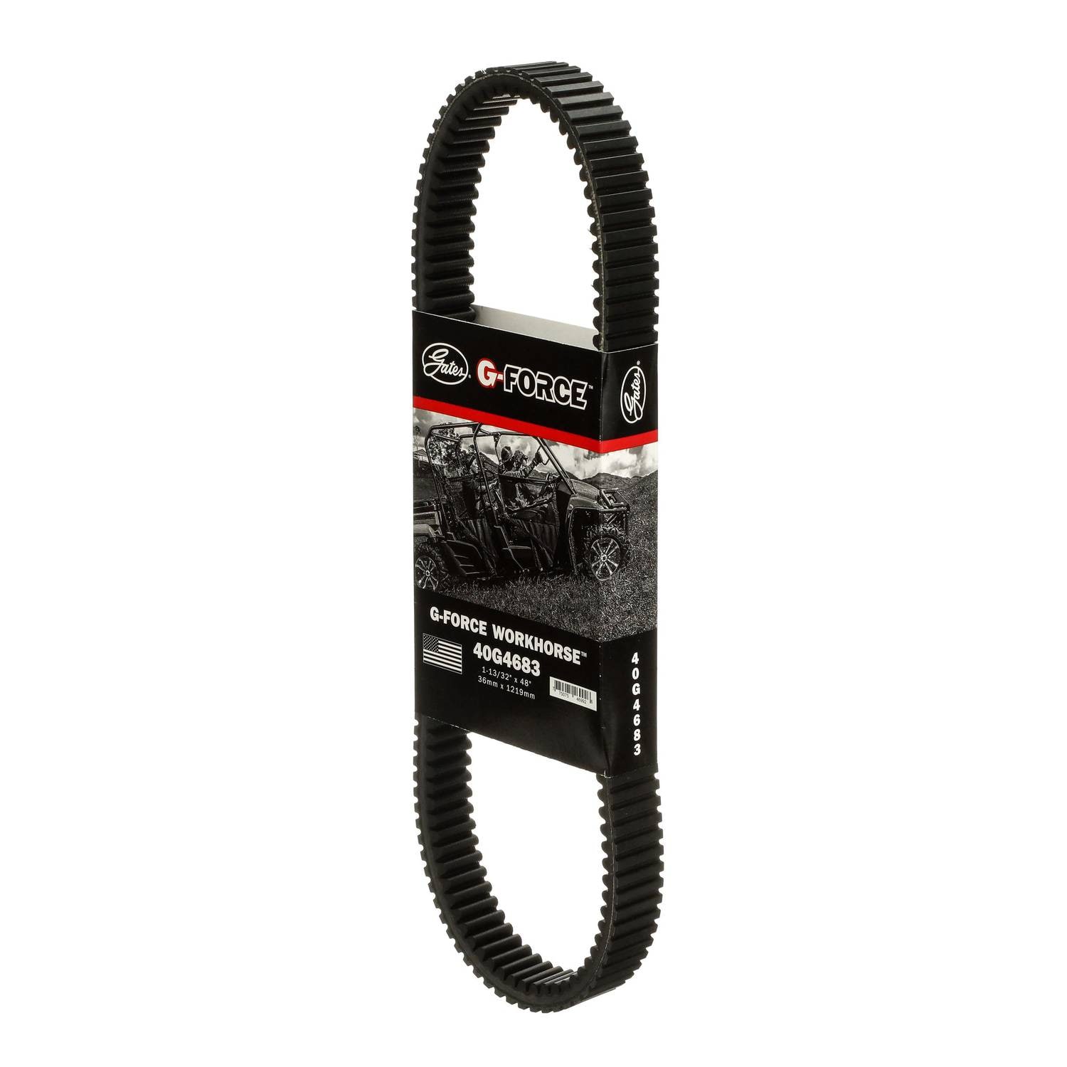 Gates G-Force CVT Belt 1-3/8 Inch x 48 Inch 40G4683 | O'Reilly