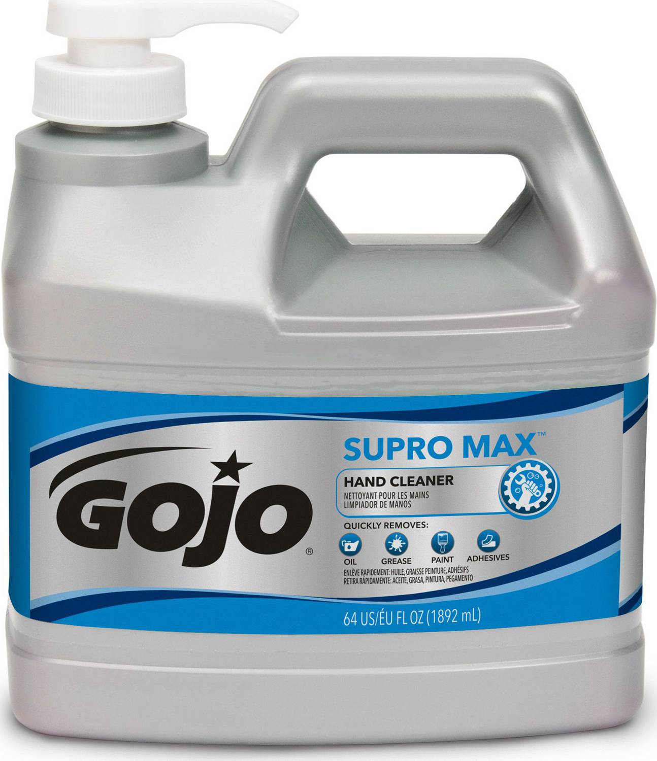 Gojo Supro Max 64 Ounce Fragrance Free Hand Cleaner 0972 | O