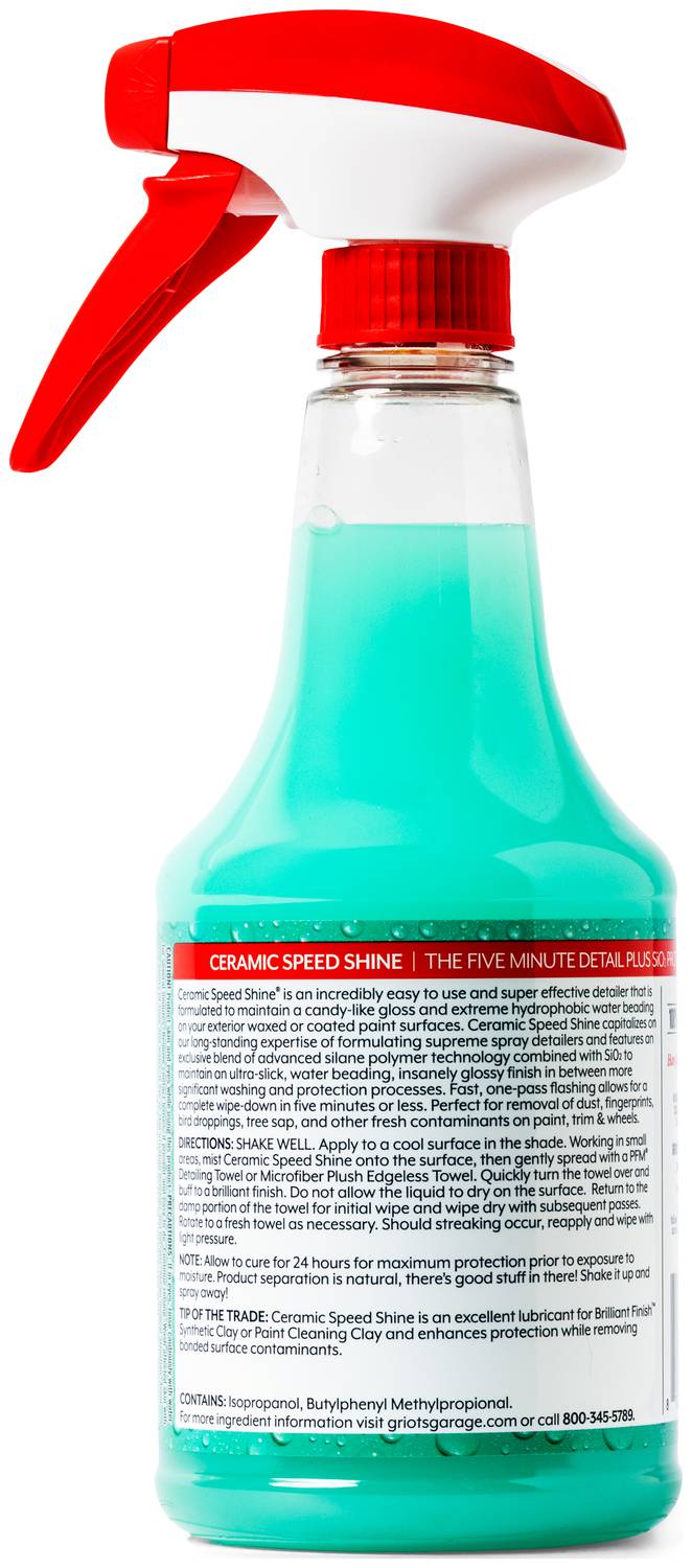 Griot's Garage 22 Ounce Ceramic Speed Shine 10945 | O'Reilly Auto