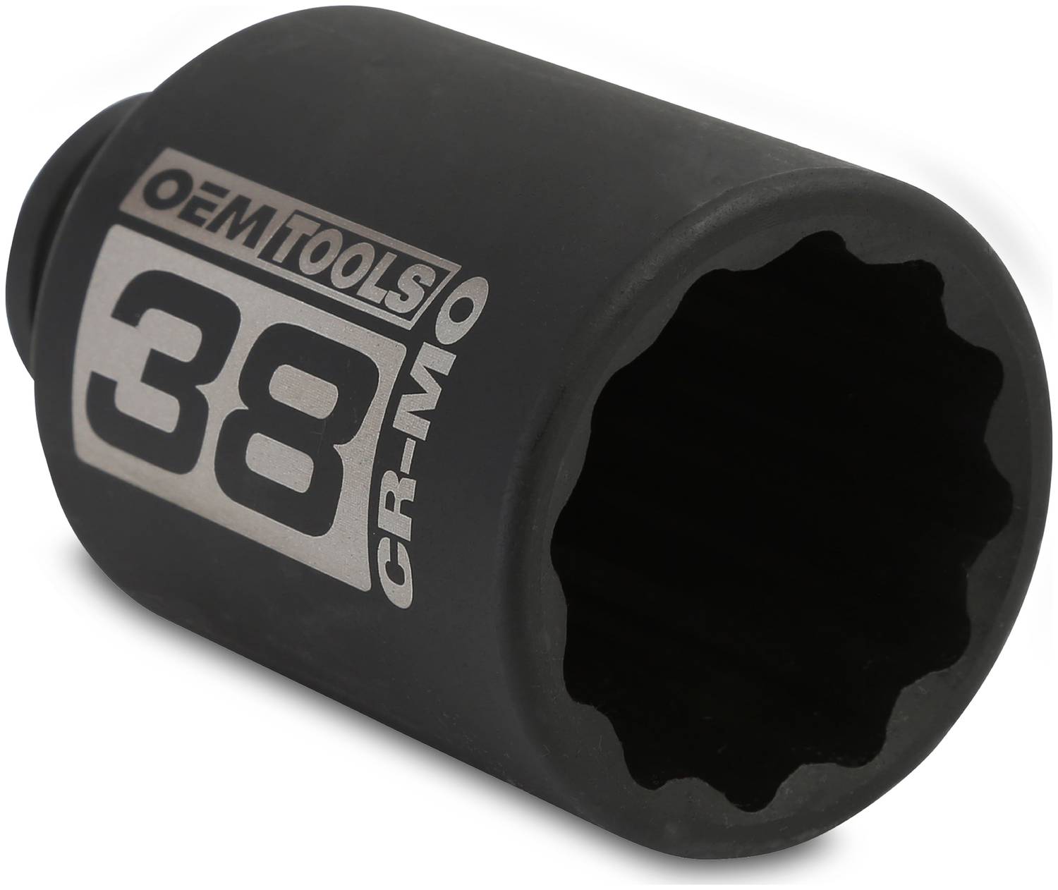 OEMTOOLS 1-1/2 Inch 38mm Axle Nut Socket 1/2 Inch Drive 12 Point