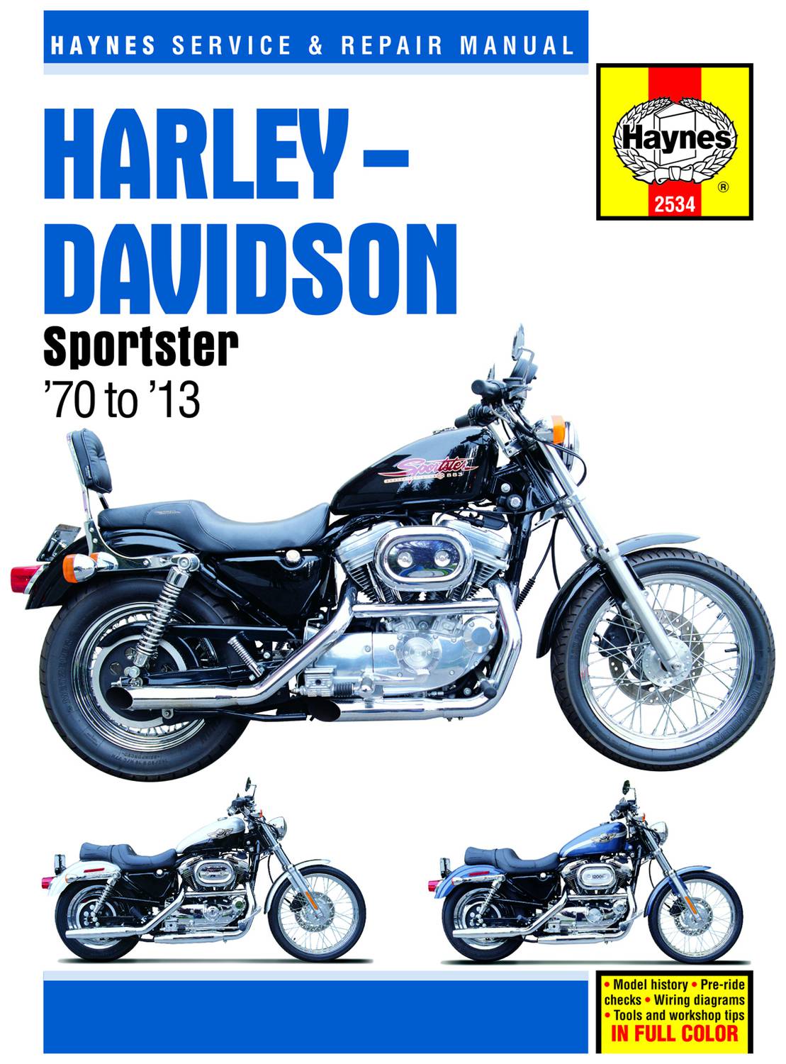 Haynes Motorcycle Manual; Harley-Davidson SportstersMotorcycle