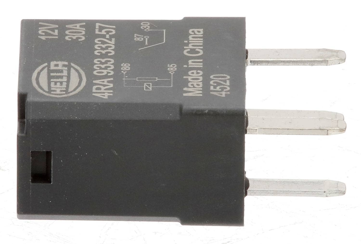Hella 40 Amp 4 Terminal Multi-Purpose Relay 933332571 | O'Reilly