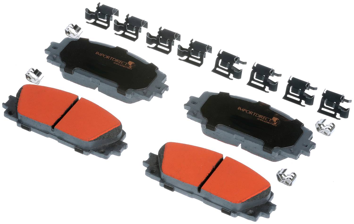 Import Direct Front Ceramic Brake Pads 1031184A | O'Reilly Auto Parts