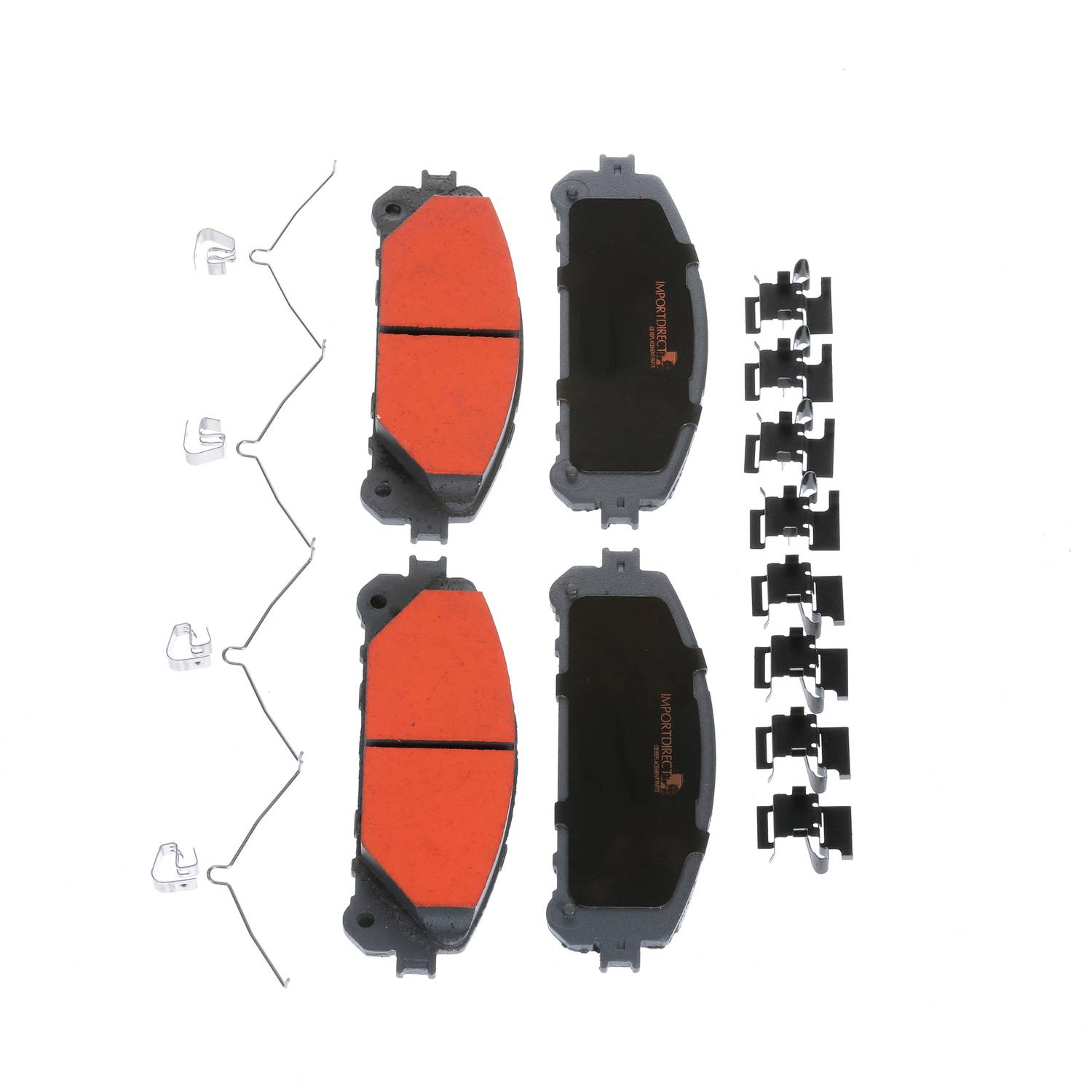 Import Direct Front Ceramic Brake Pads 1031324 | O'Reilly Auto Parts