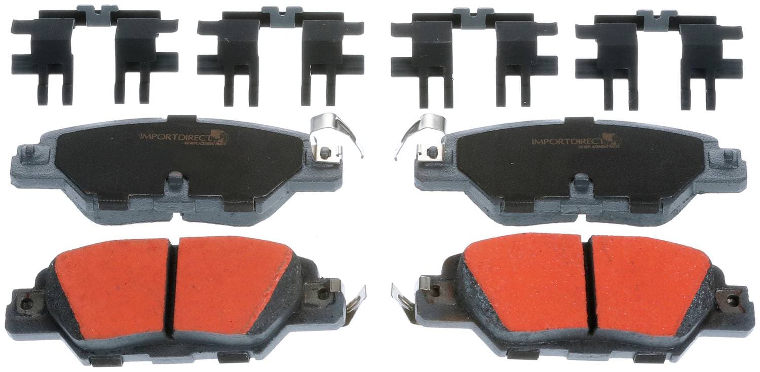 Import Direct Rear Ceramic Brake Pads 1031846 | O'Reilly Auto Parts