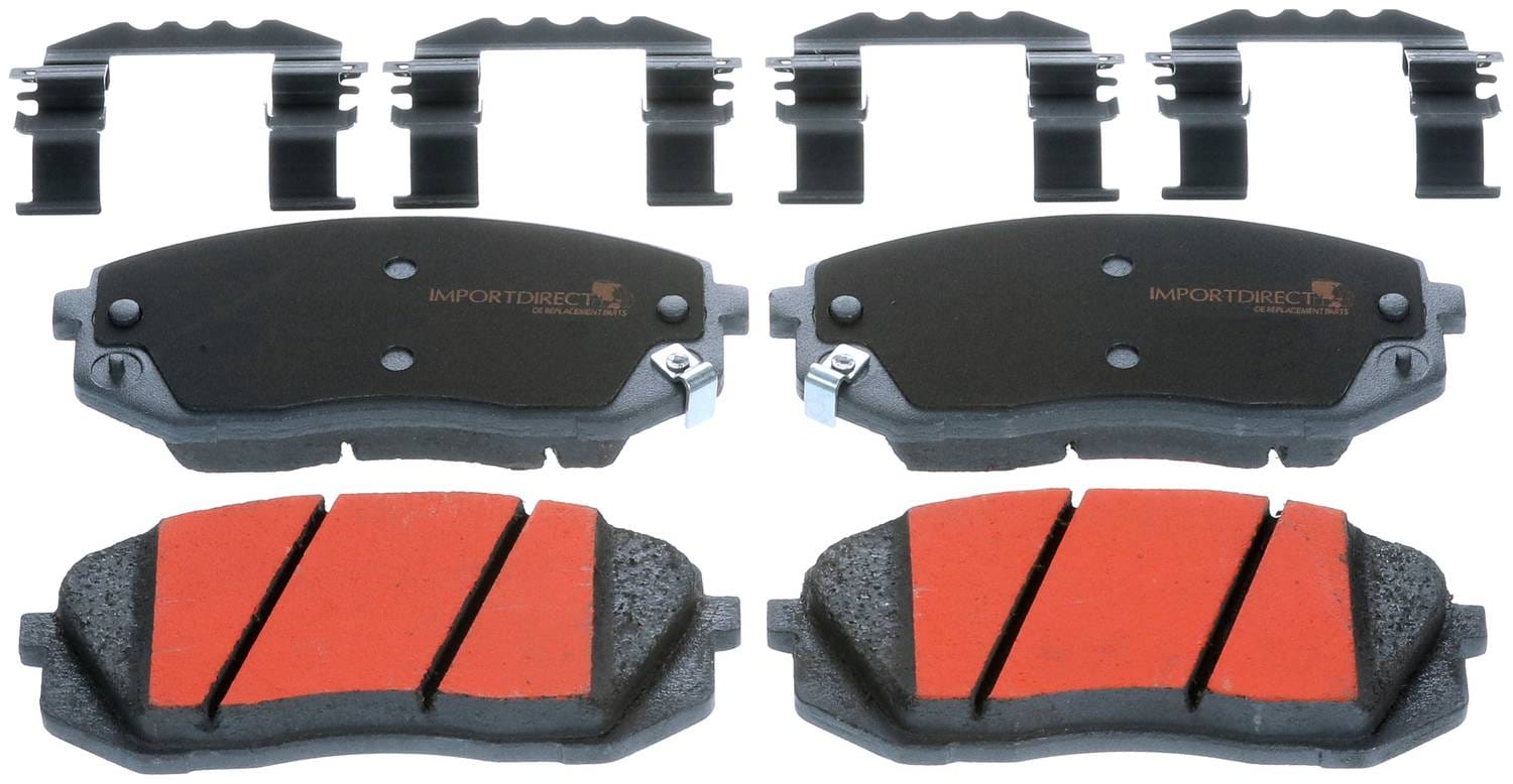 Import Direct Front Ceramic Brake Pads 1031855 | O'Reilly Auto Parts
