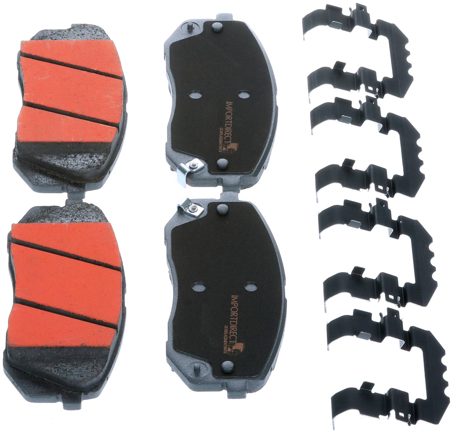ぽ*り様 TD-ITO105HL Import Direct Front Ceramic Brake Pads 1031855 | O'Reilly Auto Parts