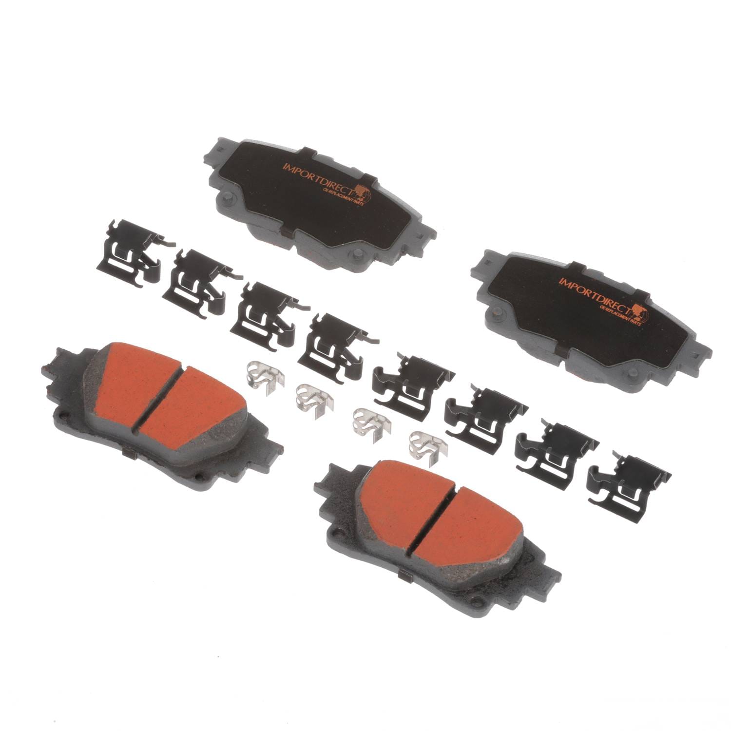 Import Direct Rear Ceramic Brake Pads 1032183 | O'Reilly Auto Parts