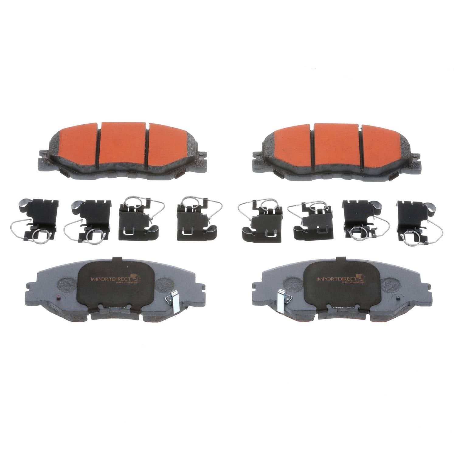 Import Direct Front Ceramic Brake Pads 1032185 | O'Reilly Auto Parts