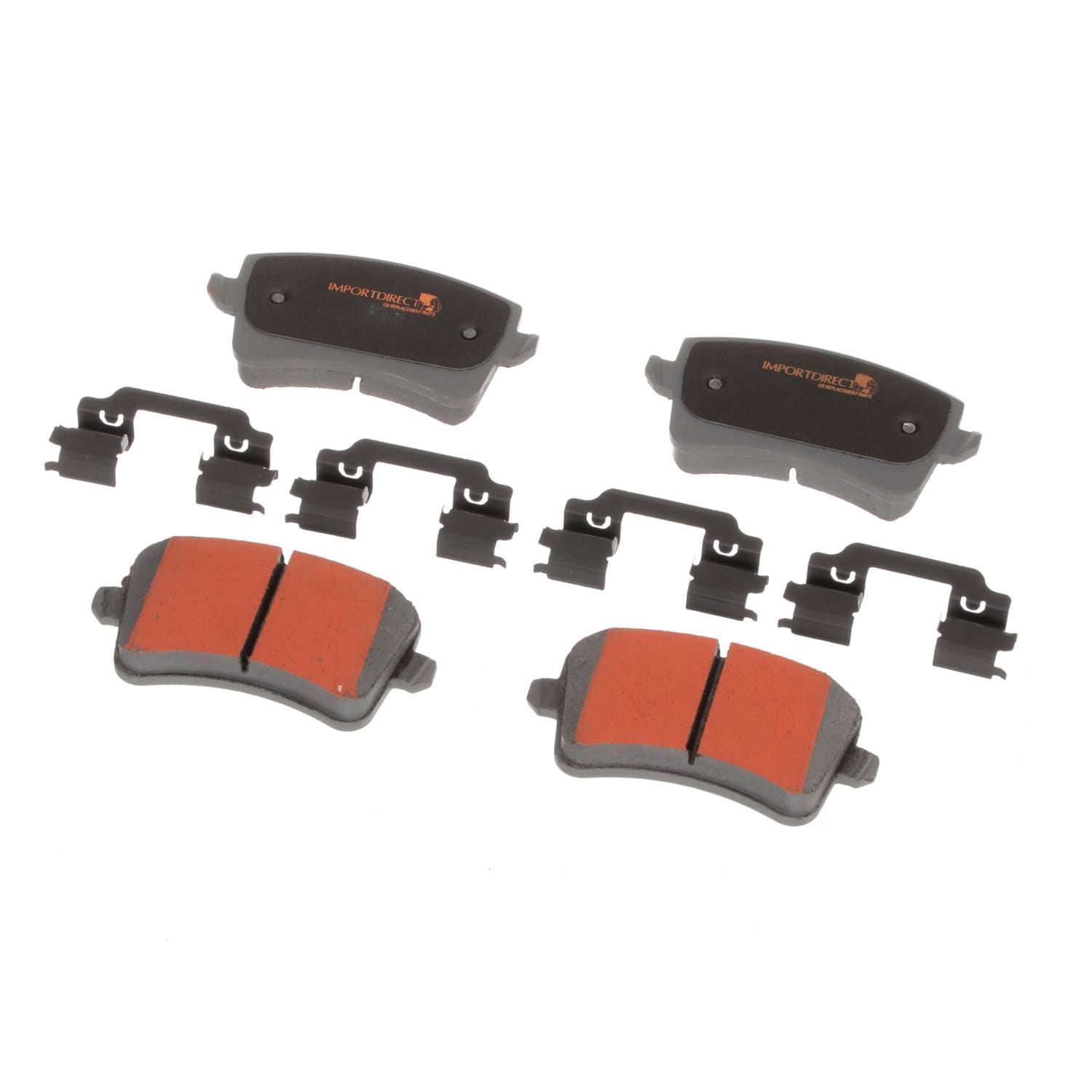 Import Direct Rear Semi-Metallic Brake Pads 2131386 | O'Reilly
