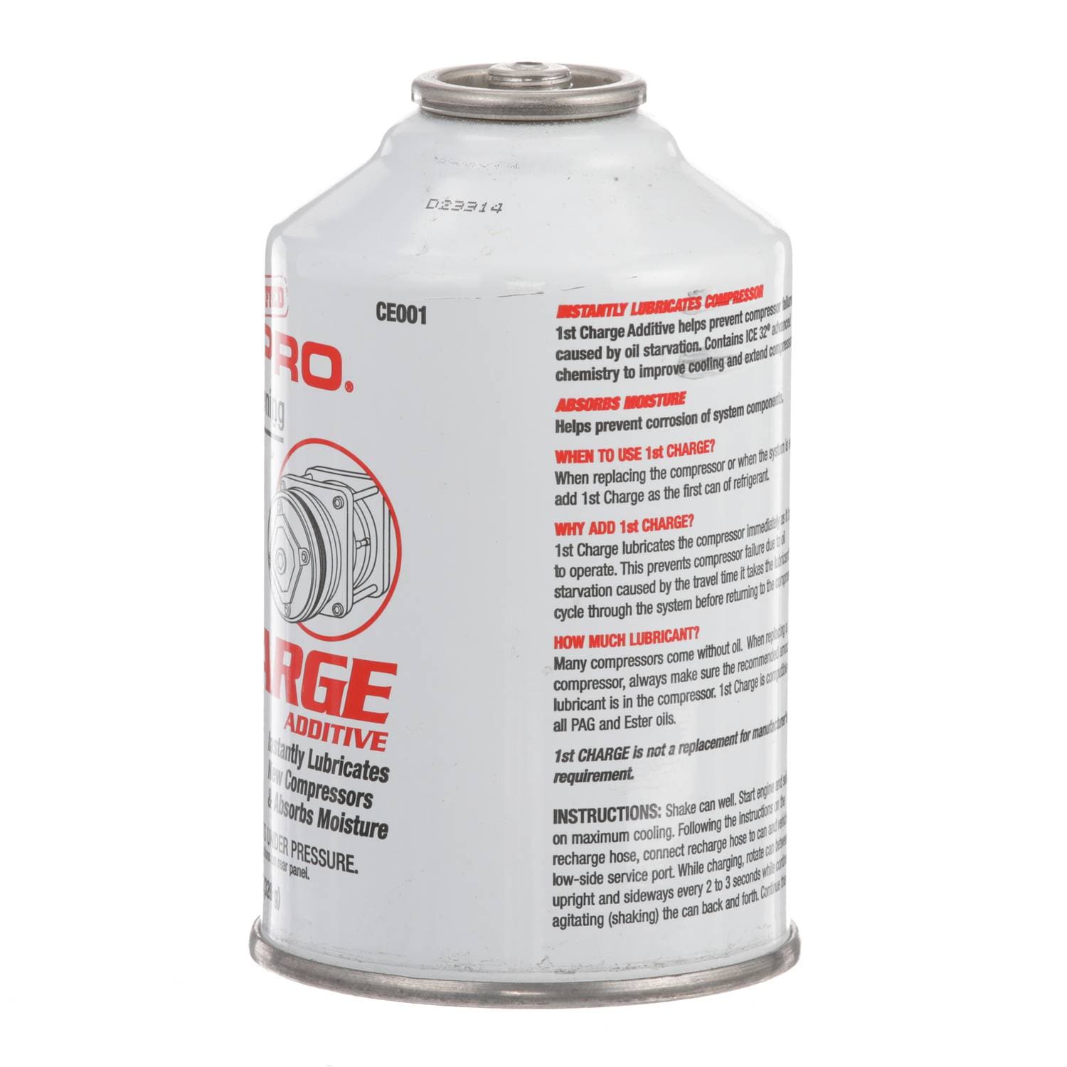 A/C Pro Certified R134a Refrigerant 1st Charge With ICE32 11.5
