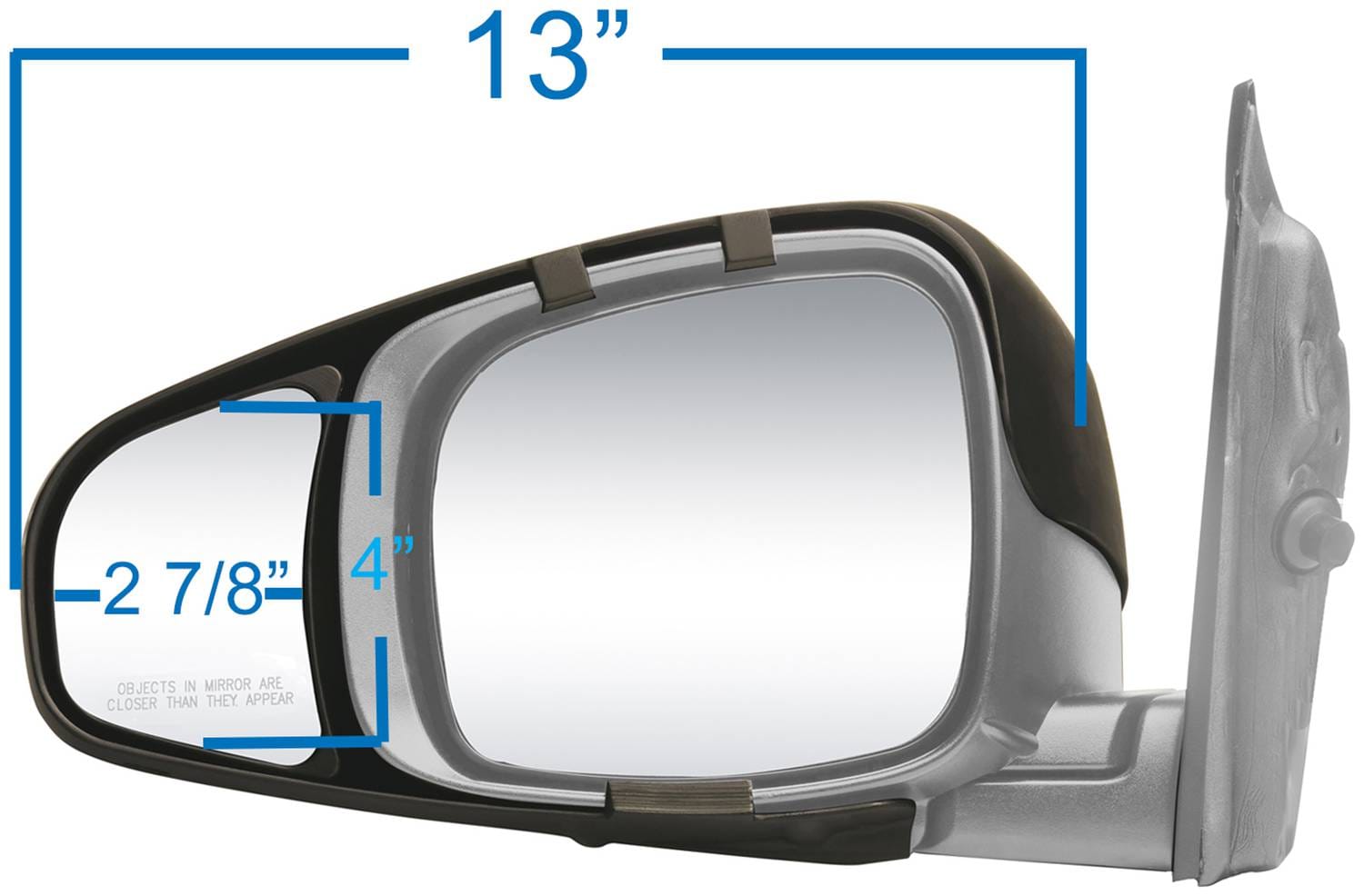 K Source Snap & Zap Towing Mirror Set 80720 | O'Reilly Auto Parts