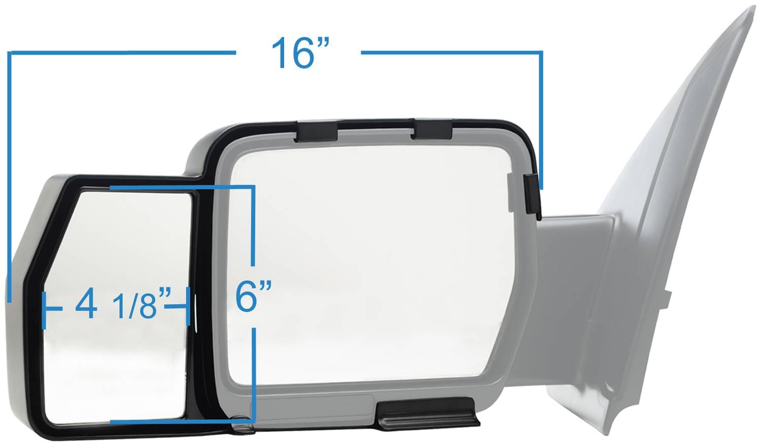 K Source Snap & Zap Replacement Mirror 81810 | O'Reilly Auto Parts