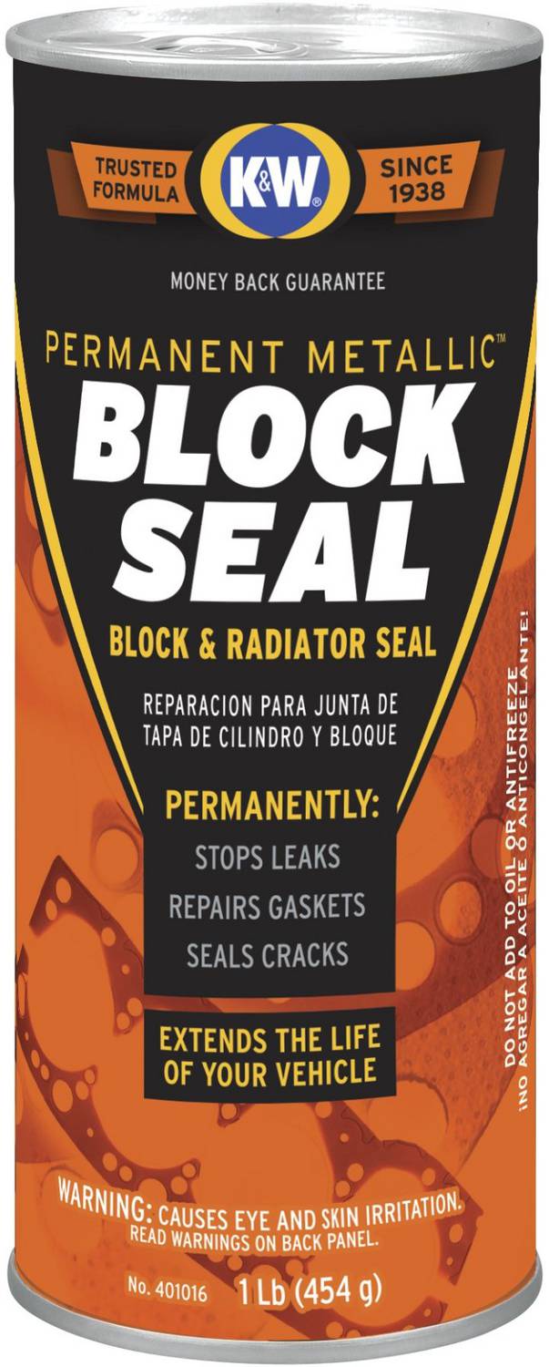 K & W Permanent Metallic Block Repair 401016 | O'Reilly Auto Parts