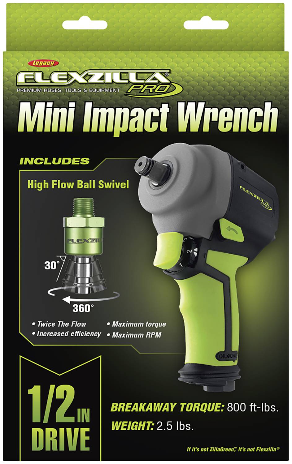 Legacy Manufacturing Flexzilla Pro Impact Wrench AT1475FZ | O