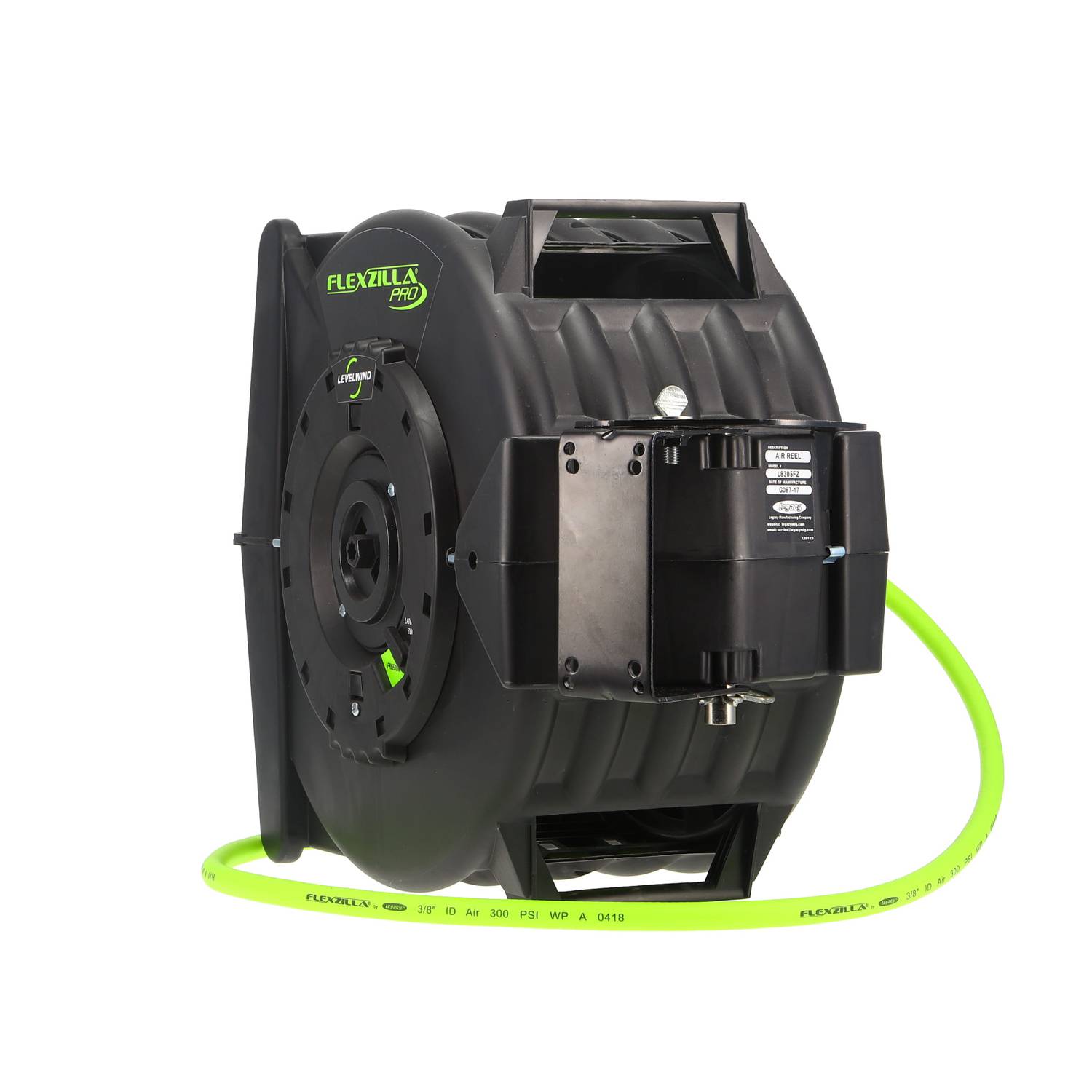 Legacy Manufacturing Flexzilla Pro Air Hose Reel L8305FZ | O