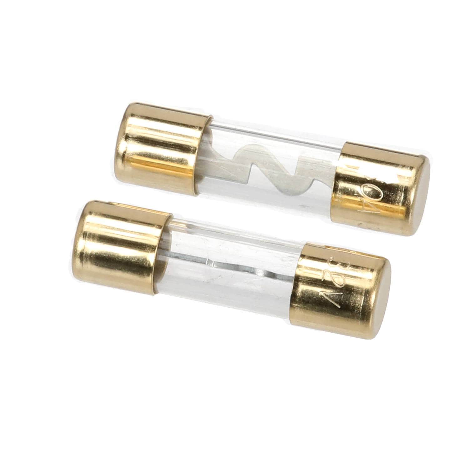 Surga Performance Gold-Plated AGU 60A Glass Fuse – 4-Pack For Car Audio Power Amplifiers